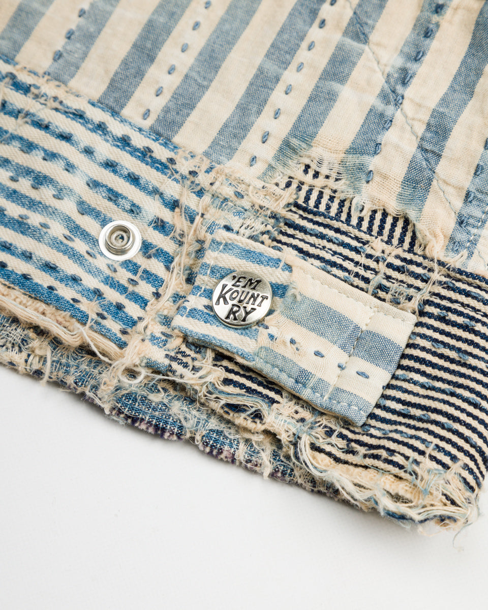 Kapital LIBERTY-BORO ZIP UP Blouson - Hickoree – Standard