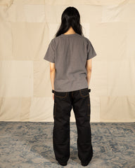 Kapital Light Canvas LUMBER Pants - Black - Standard & Strange