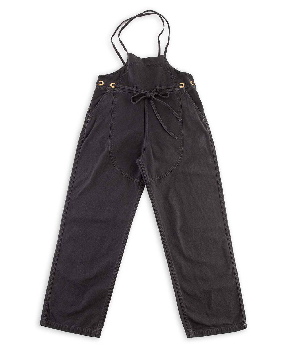 Kapital Light Canvas WELDER Overall - Black - Standard & Strange