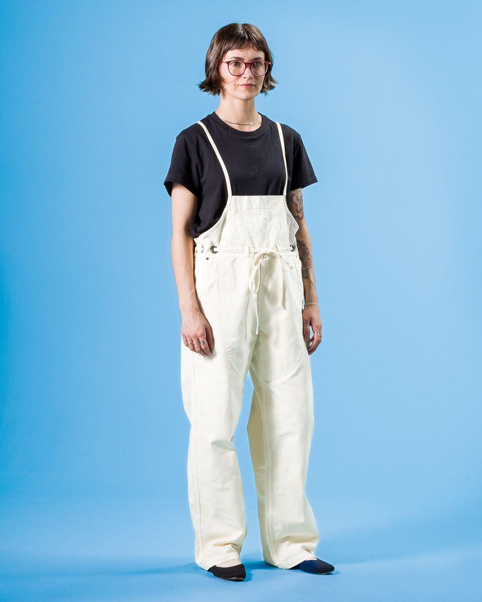 Kapital Light Canvas WELDER Overall - Ecru - Standard & Strange