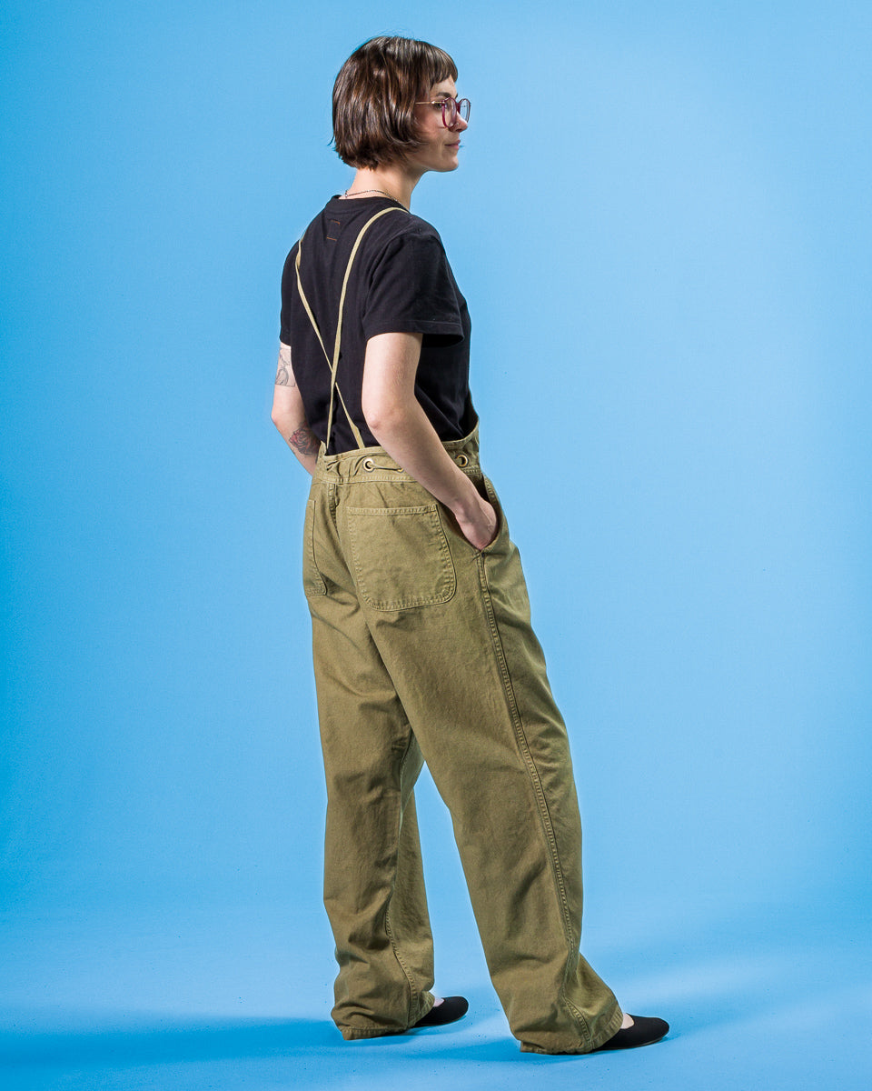 Kapital Light Canvas WELDER Overall - Khaki - Standard & Strange