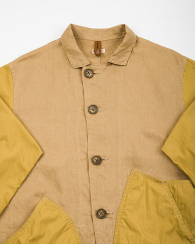 Kapital Linen Chino Cloth x Gabardine RINGOMAN Coverall - Beige - Standard & Strange
