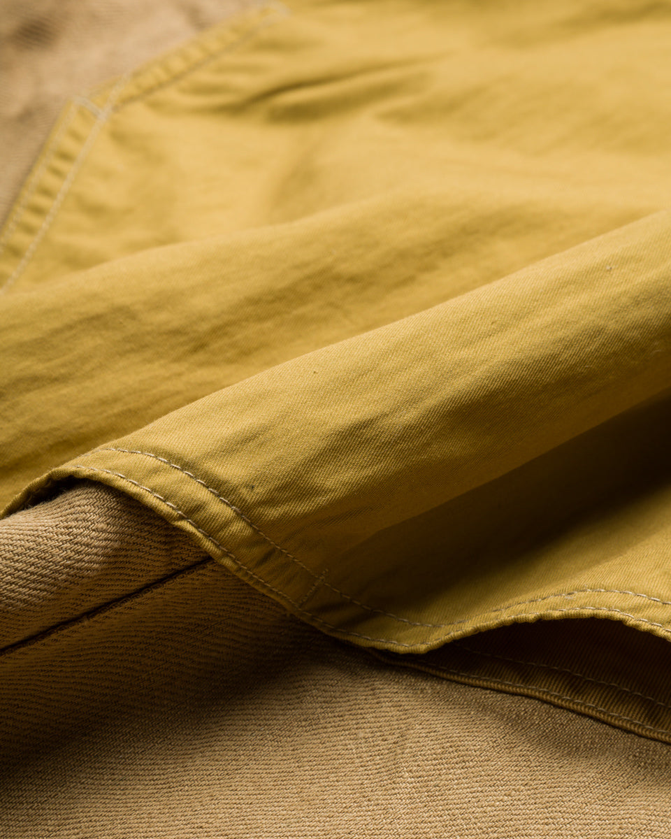 Kapital Linen Chino Cloth x Gabardine RINGOMAN Coverall - Beige