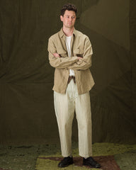 Kapital Linen Clip Shirt - Beige 3 - Standard & Strange