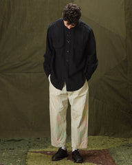 Kapital Linen Clip Shirt - Black - Standard & Strange