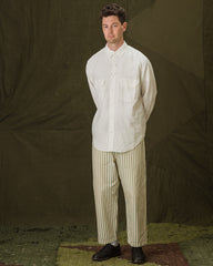 Kapital Linen Clip Shirt - White - Standard & Strange