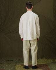 Kapital Linen Clip Shirt - White - Standard & Strange