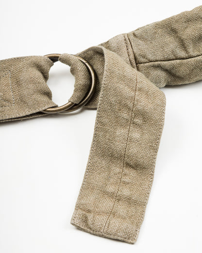 Kapital Linen Heavy Canvas TRANSIT SNUFKIN Bag - Gray F - Standard & Strange