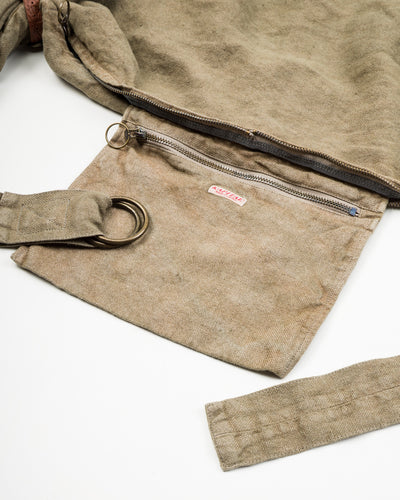 Kapital Linen Heavy Canvas TRANSIT SNUFKIN Bag - Gray F - Standard & Strange