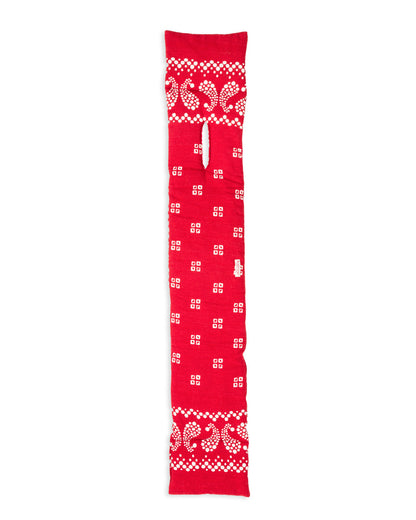 Kapital Linen Rayon Bandana KESA Scarf - Red - Standard & Strange