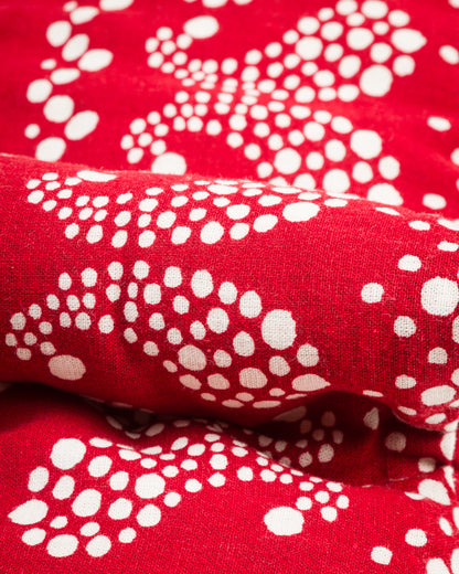 Kapital Linen Rayon Bandana KESA Scarf - Red - Standard & Strange