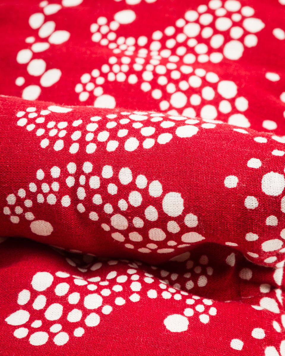 Kapital Linen Rayon Bandana KESA Scarf - Red - Standard & Strange