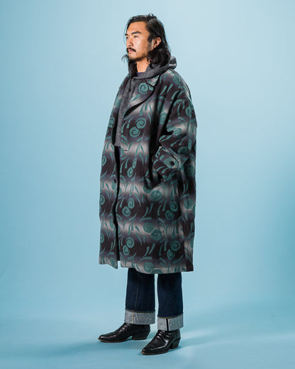 Kapital Napping Cotton PUEBLO VOLTEX CAVALIER Coat - Gray - Standard & Strange