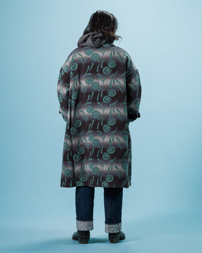 Kapital Napping Cotton PUEBLO VOLTEX CAVALIER Coat - Gray - Standard & Strange