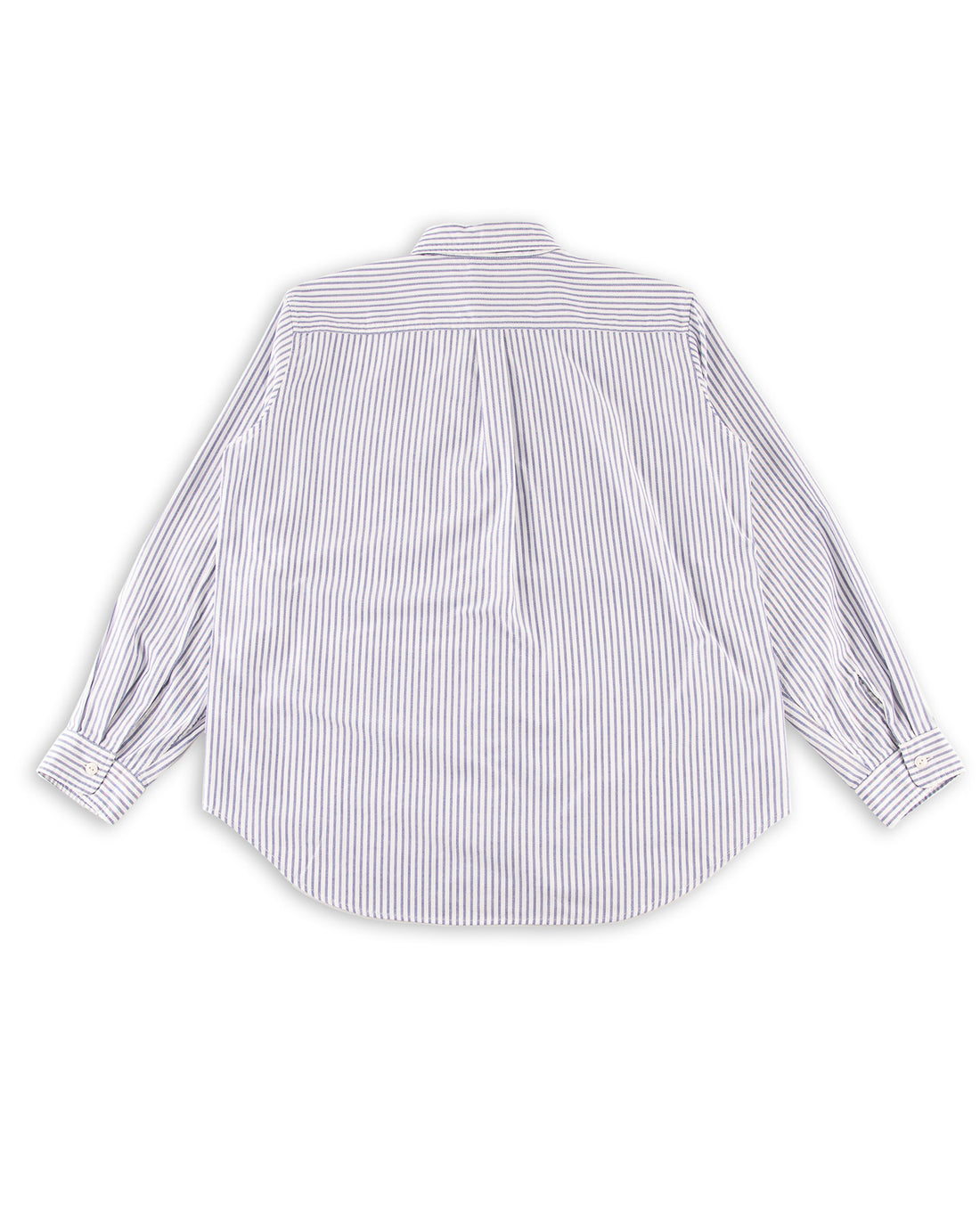 Kapital OX Stripe Clip Shirt - Blue - Standard & Strange