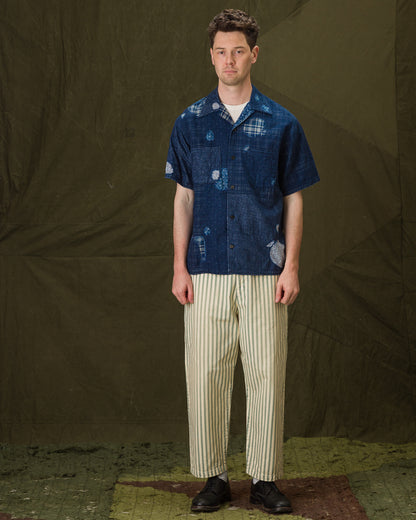 Kapital Patchwork BORO Aloha Shirt - IDG - Standard & Strange