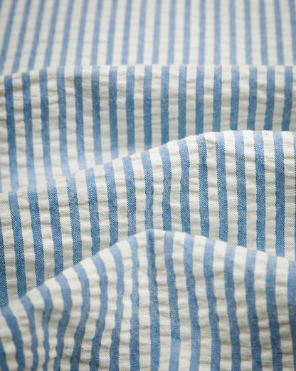 Kapital Seersucker CUT-OUT Elbow W JKT - Sax - Standard & Strange