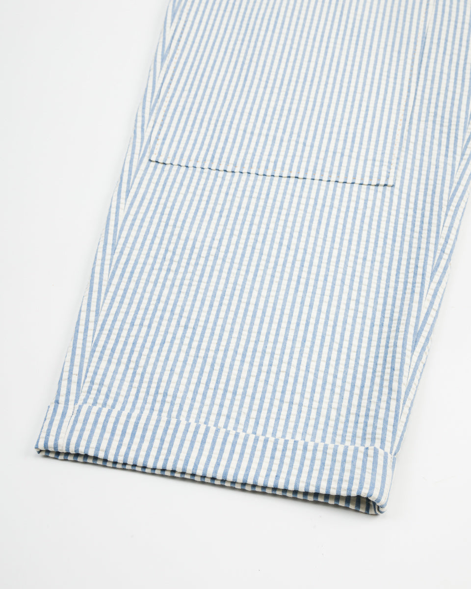 Kapital Seersucker LUMBER SUIT Pants - Sax - Standard & Strange