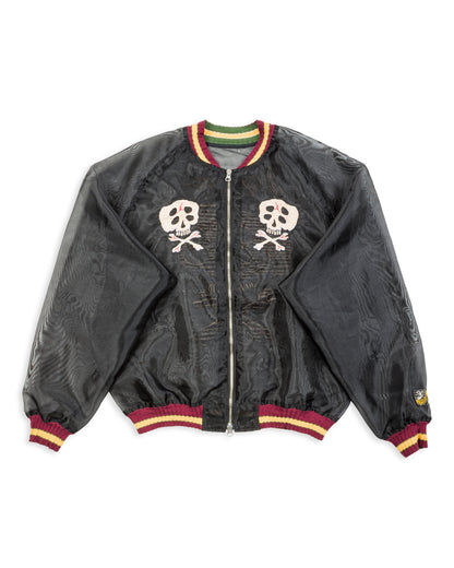 Kapital Sheer Pearl Souvenir JKT (RAIN SKULL) - Black - Standard & Strange