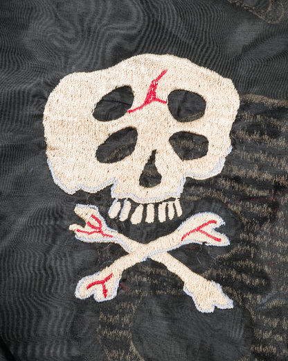 Kapital Sheer Pearl Souvenir JKT (RAIN SKULL) - Black - Standard & Strange