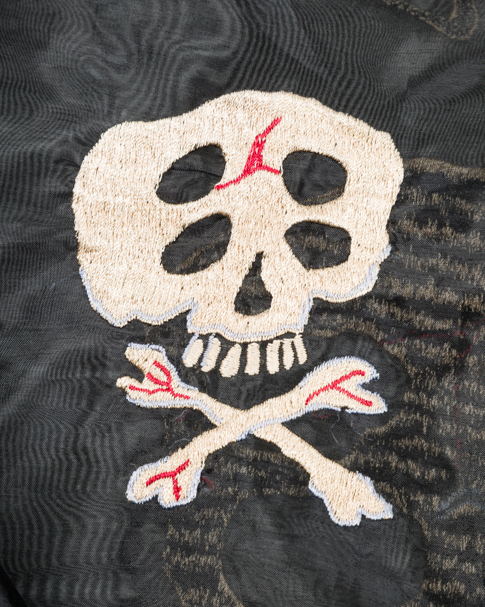 Kapital Sheer Pearl Souvenir JKT (RAIN SKULL) - Black - Standard & Strange