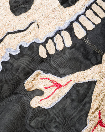 Kapital Sheer Pearl Souvenir JKT (RAIN SKULL) - Black - Standard & Strange