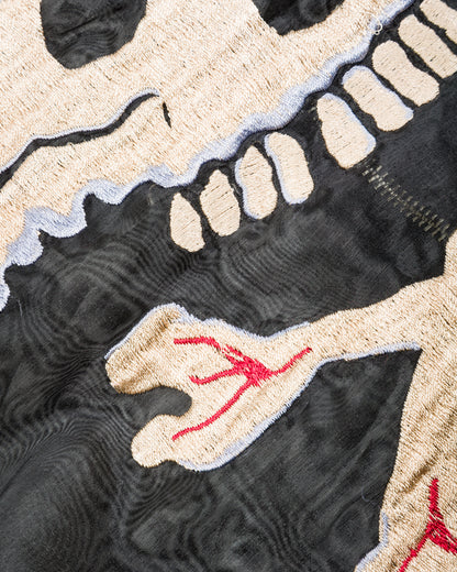 Kapital Sheer Pearl Souvenir JKT (RAIN SKULL) - Black - Standard & Strange