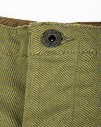 Stretch Chino TWIGGY 7-Stars Suspender Pants - Khaki