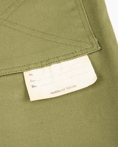 Stretch Chino TWIGGY 7-Stars Suspender Pants - Khaki