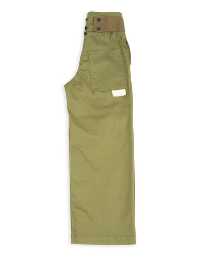 Stretch Chino TWIGGY 7-Stars Suspender Pants - Khaki