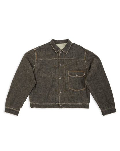 Kapital Twill Aging-Wool 1st Jacket - Charcoal - Standard & Strange
