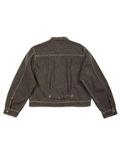 Kapital Twill Aging-Wool 1st Jacket - Charcoal - Standard & Strange