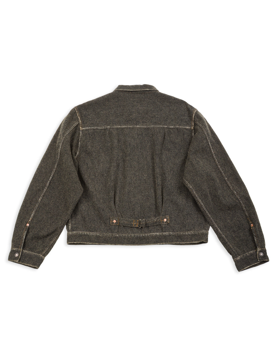 Kapital Twill Aging-Wool 1st Jacket - Charcoal - Standard & Strange