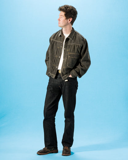 Kapital Twill Aging-Wool 1st Jacket - Charcoal - Standard & Strange