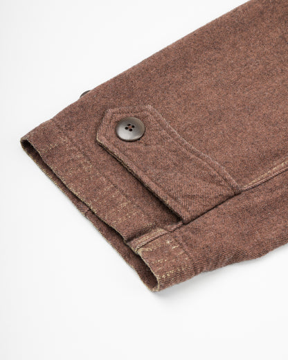 Kapital Twill Aging-Wool CAVALIER Coat - Brown - Standard & Strange
