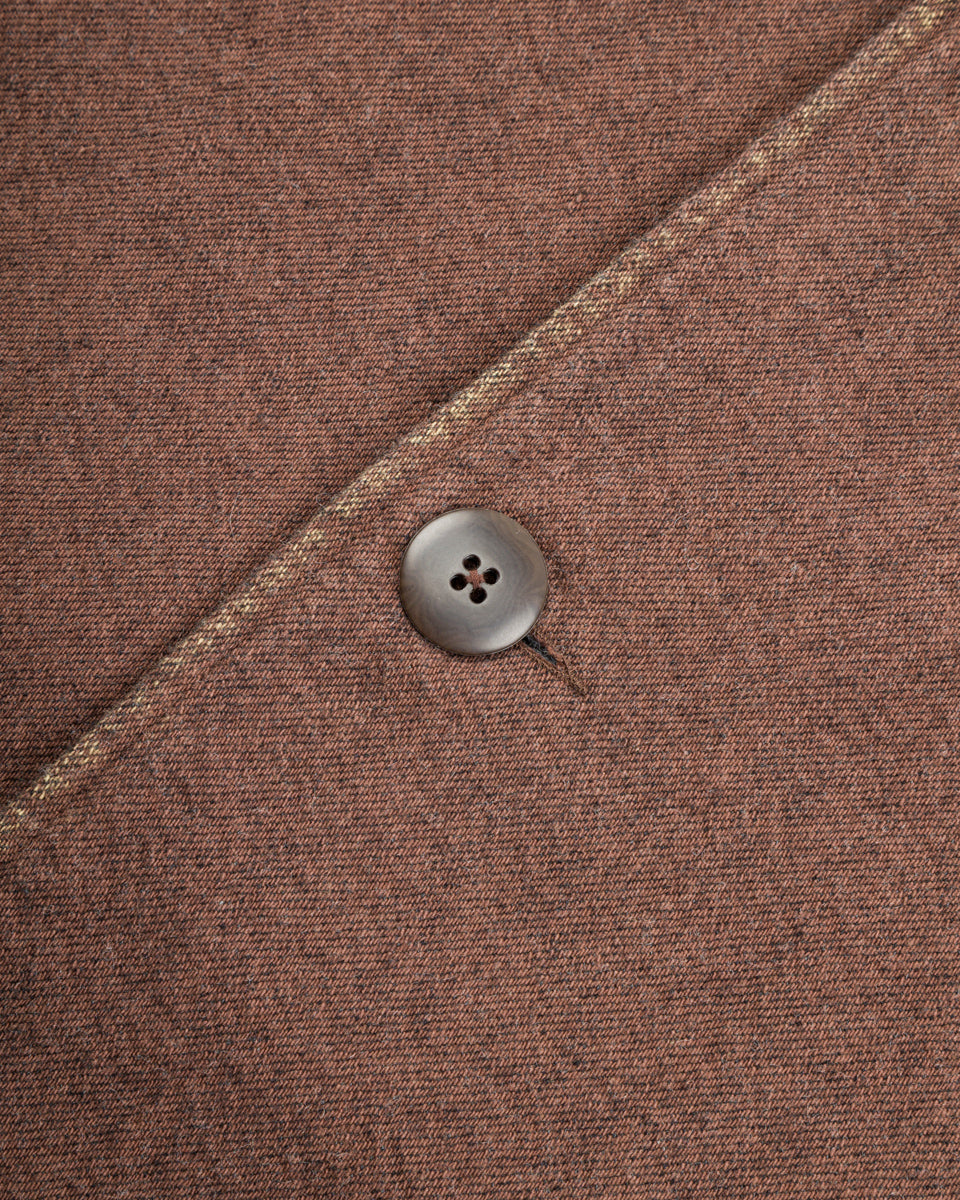 Kapital Twill Aging-Wool CAVALIER Coat - Brown - Standard & Strange
