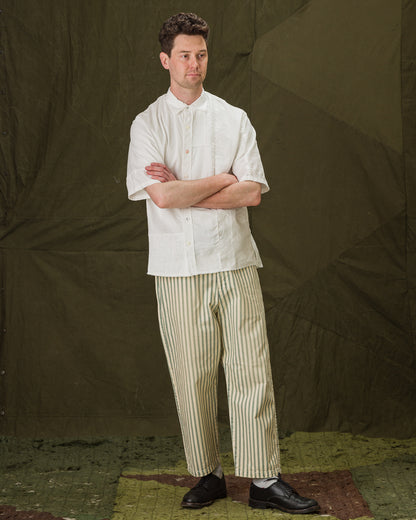 Kapital White Patch KATMANDU Shirt 2022 - White - Standard & Strange