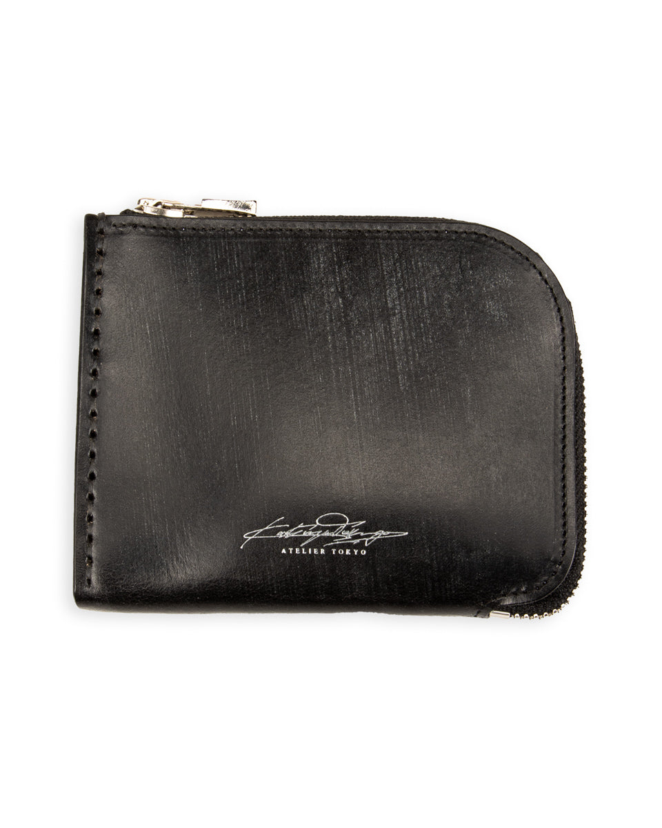 L Wallet - Black Bridle – Standard & Strange