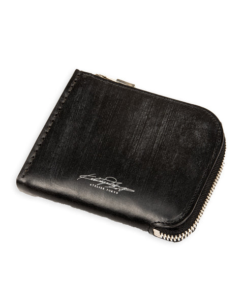 L Wallet - Black Bridle – Standard & Strange
