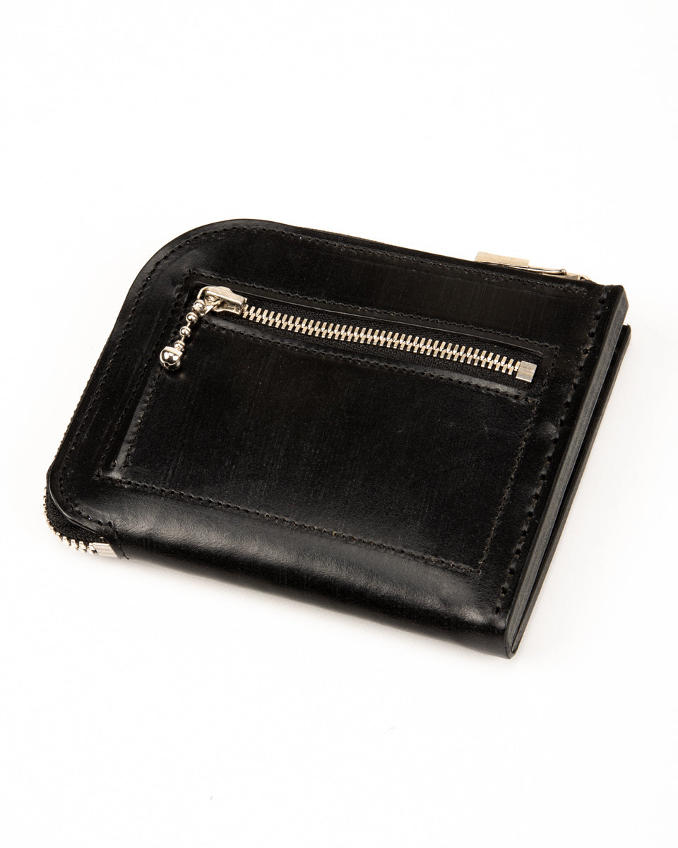 L Wallet - Black Bridle – Standard & Strange