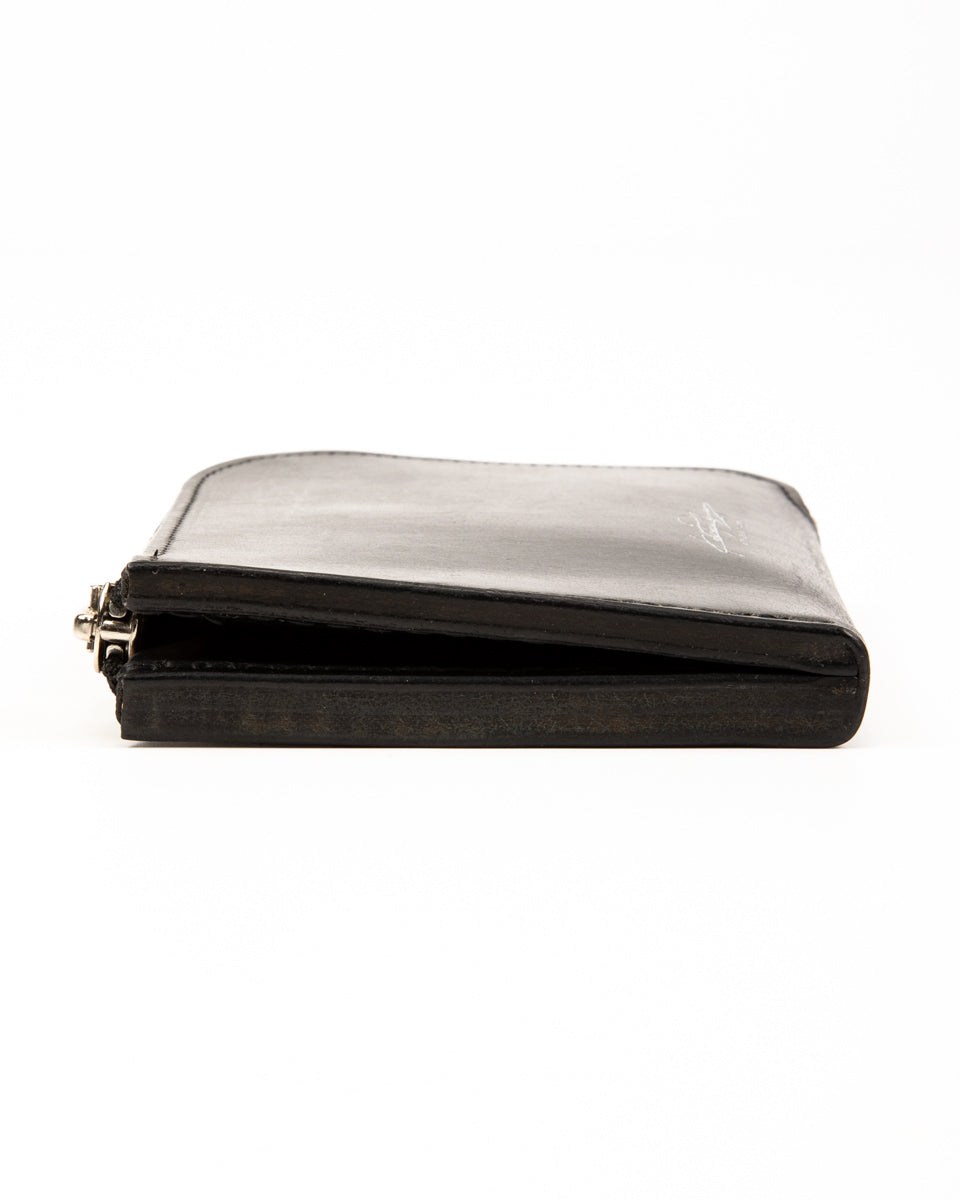 L Wallet - Black Bridle – Standard & Strange
