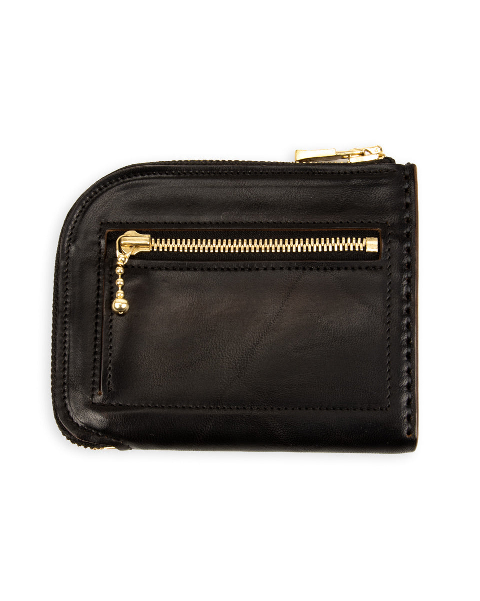 L Wallet - Black Maryam Horsebutt – Standard & Strange