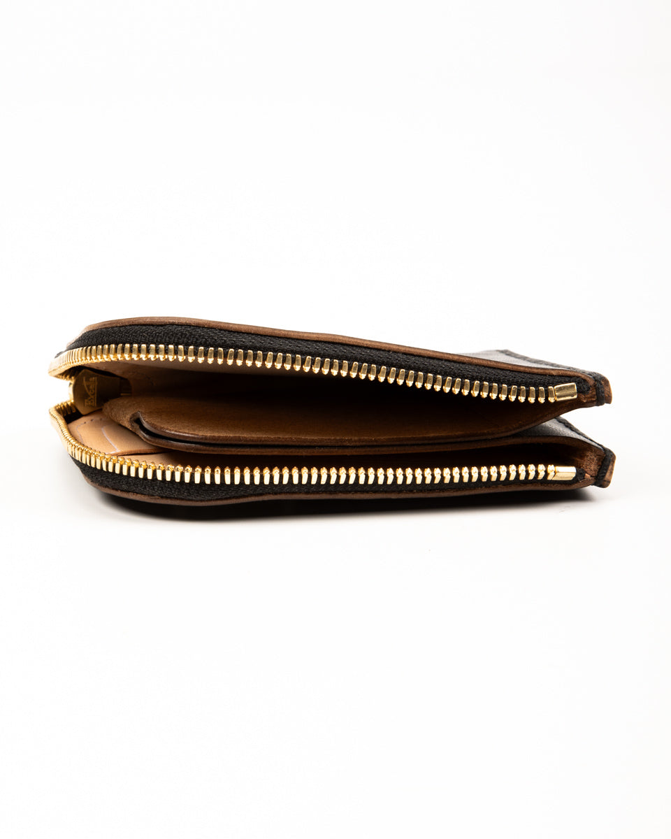 L Wallet - Black Maryam Horsebutt – Standard & Strange
