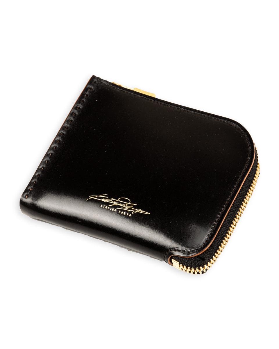 L Wallet - Black Rocado Cordovan – Standard & Strange