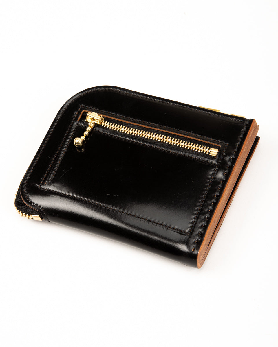 L Wallet - Black Rocado Cordovan – Standard & Strange