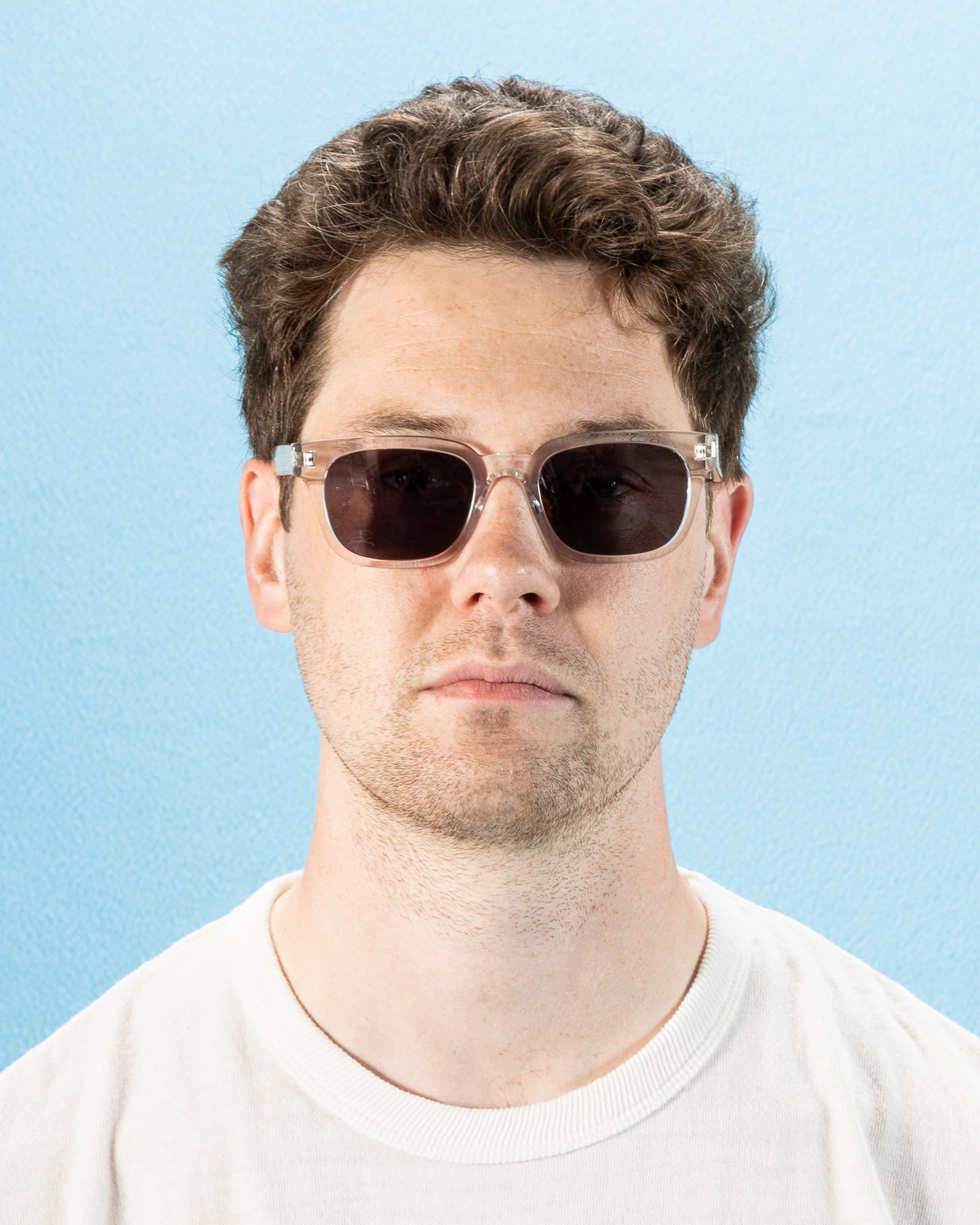 Lowercase Eyewear Ashe Sunglass - Crystal - Standard & Strange