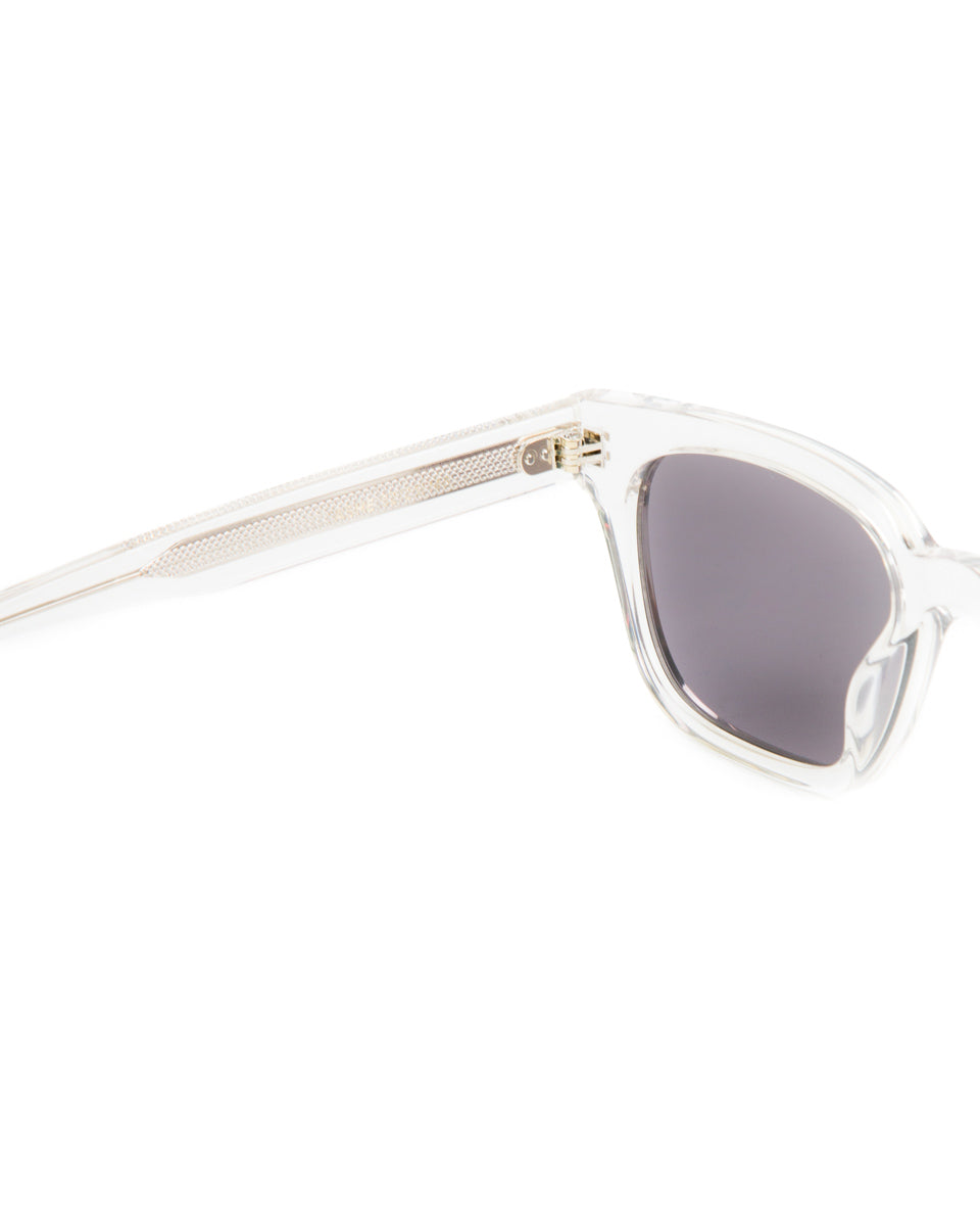 Lowercase Eyewear Ashe Sunglass - Crystal - Standard & Strange