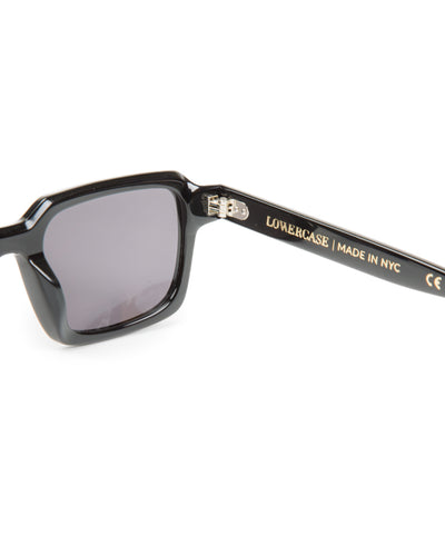 Lowercase Eyewear Hudson Sunglass - Black - Standard & Strange