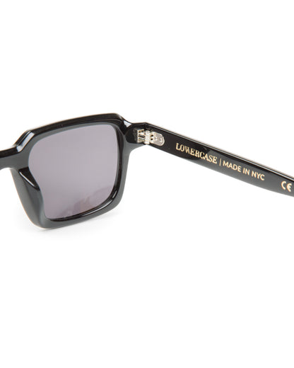 Lowercase Eyewear Hudson Sunglass - Black - Standard & Strange