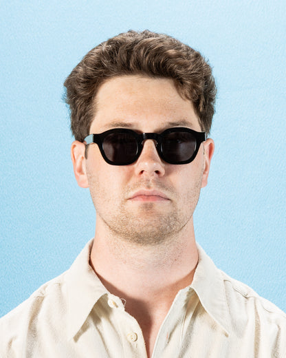 Lowercase Eyewear Lindon Sunglass - Black - Standard & Strange